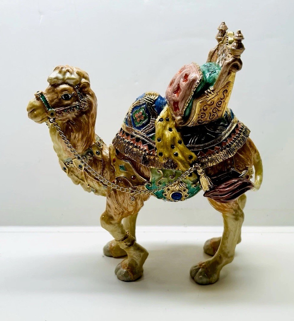 2004 Fitz & Floyd Treasures Collection Nubian Camel Limited Edition 34/107 Boxed
