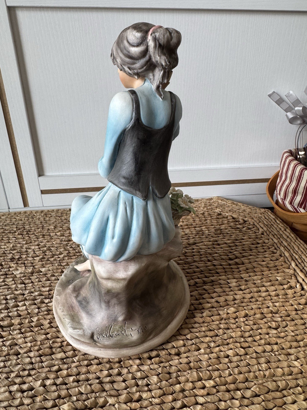 Capodimonte porcelain Handcrafted Figurine Created For Ethan Allen