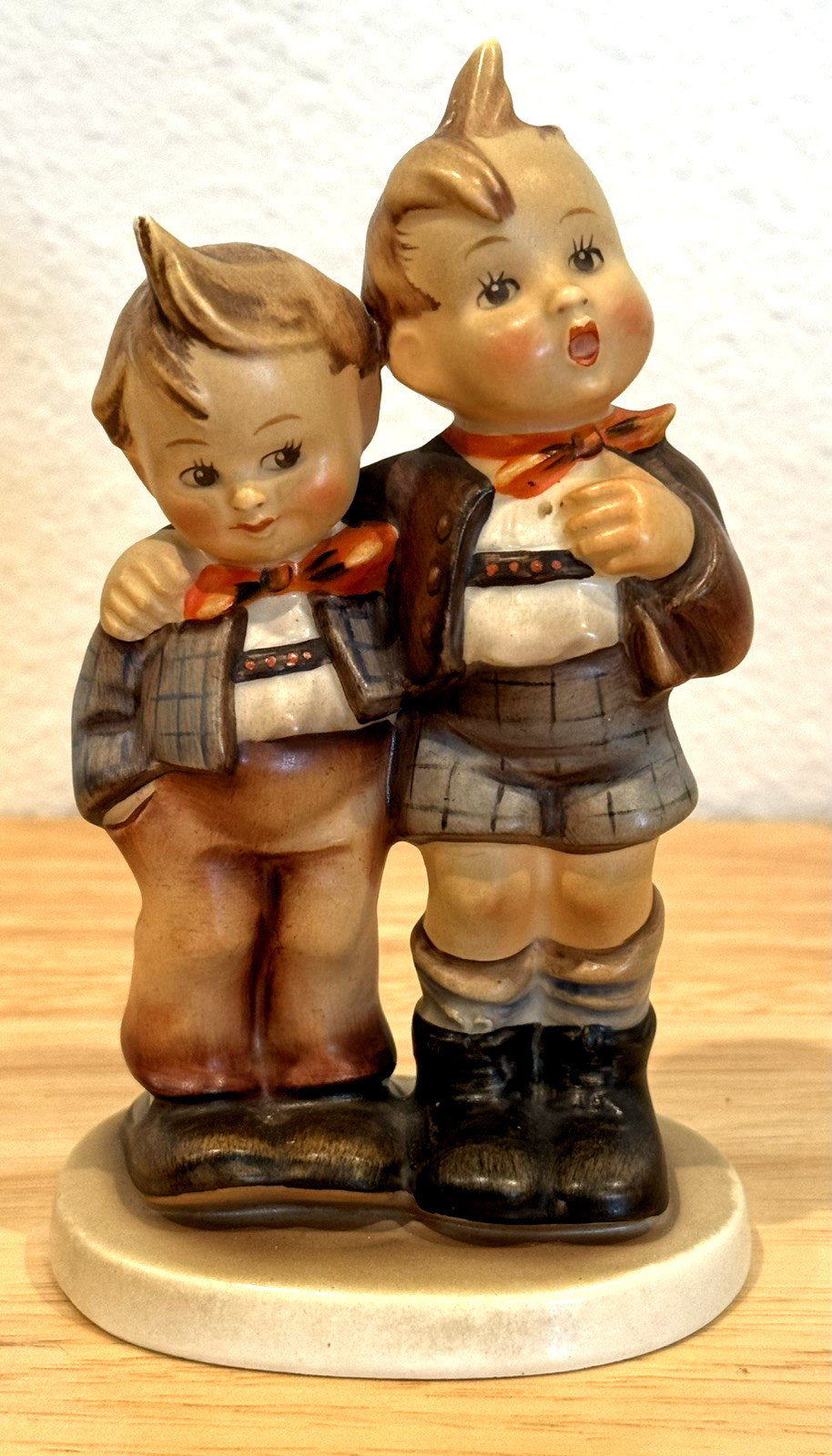 Hummel Goebel Max and Moritz 5.5″ Figurine Statue 123 TMK-2 Vtg Full Bee READ