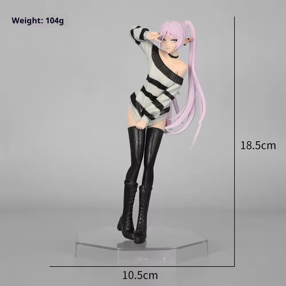 Anime Girl Figure 19cm PVC Collectible Statue Display Model