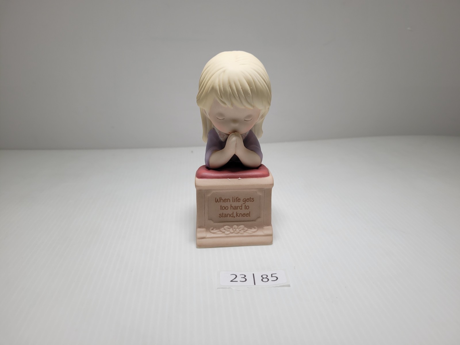 Hallmark Precious Moments Figurine When Life Gets Too Hard To Stand, Kneel223006
