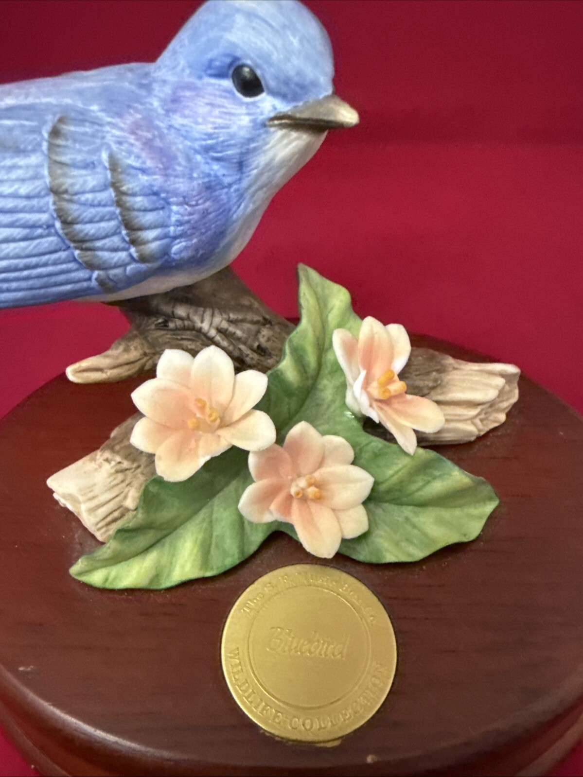 Bluebird San Francisco Music Box VTG 90s Wildlife Collection 1995 Works