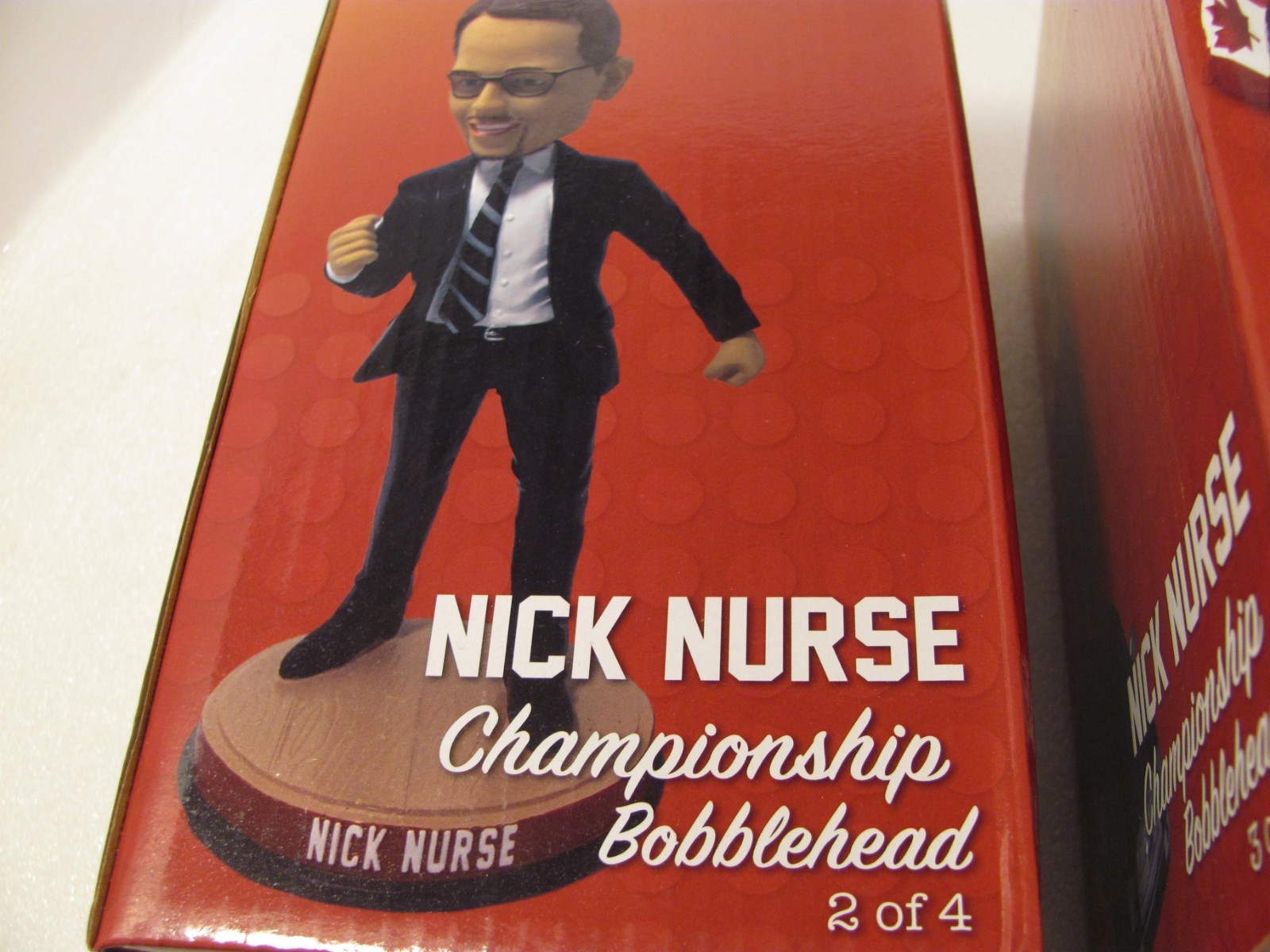 Nick Nurse Championship Bobblehead Set of 2 Toronto Raptors 2019 NBA Coach New