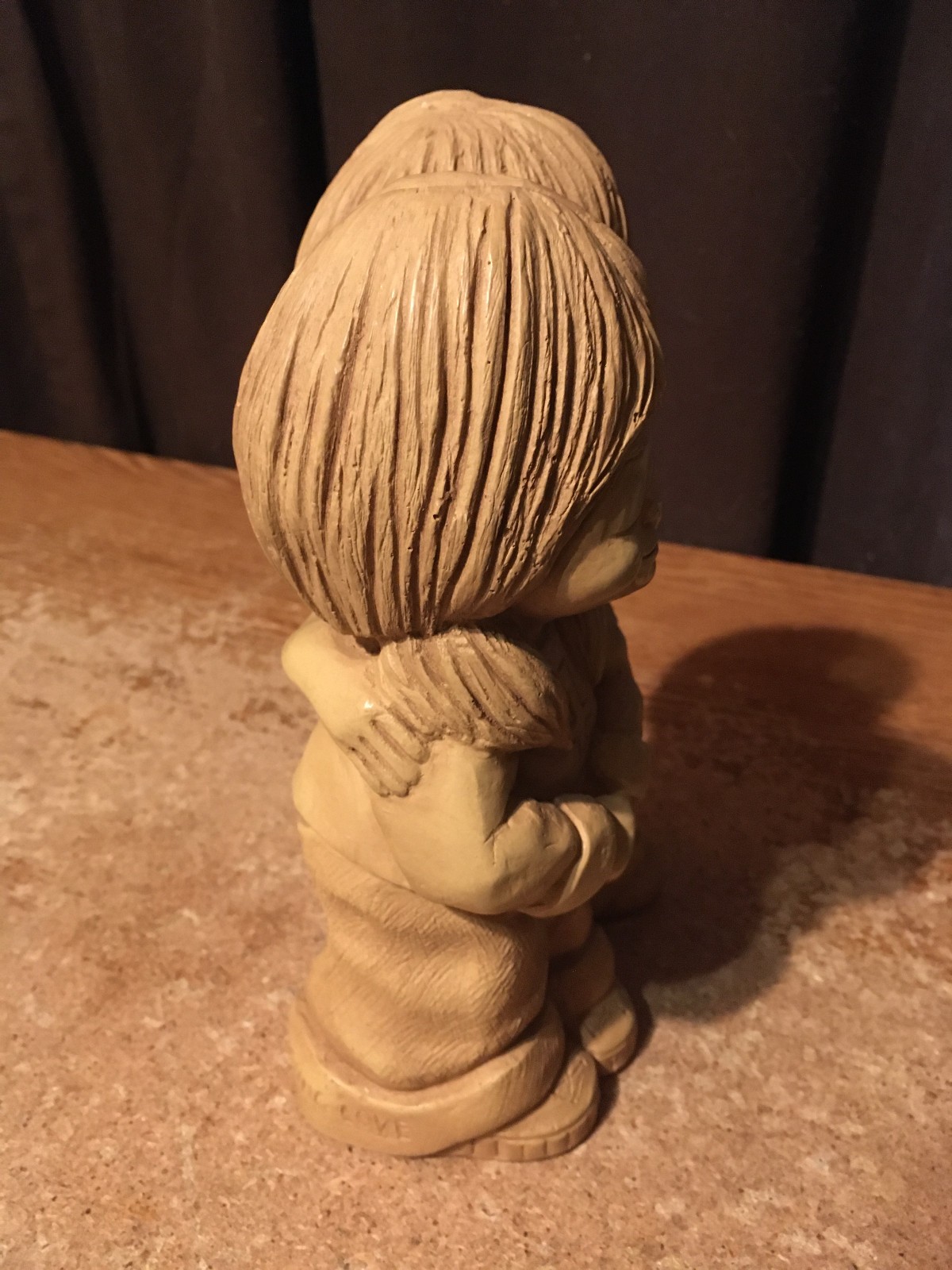 FANNYKINS FIGURINE BILL MACK SOLAR STATUARY YOUNG LOVE GIRL AND BOY 4 & 2