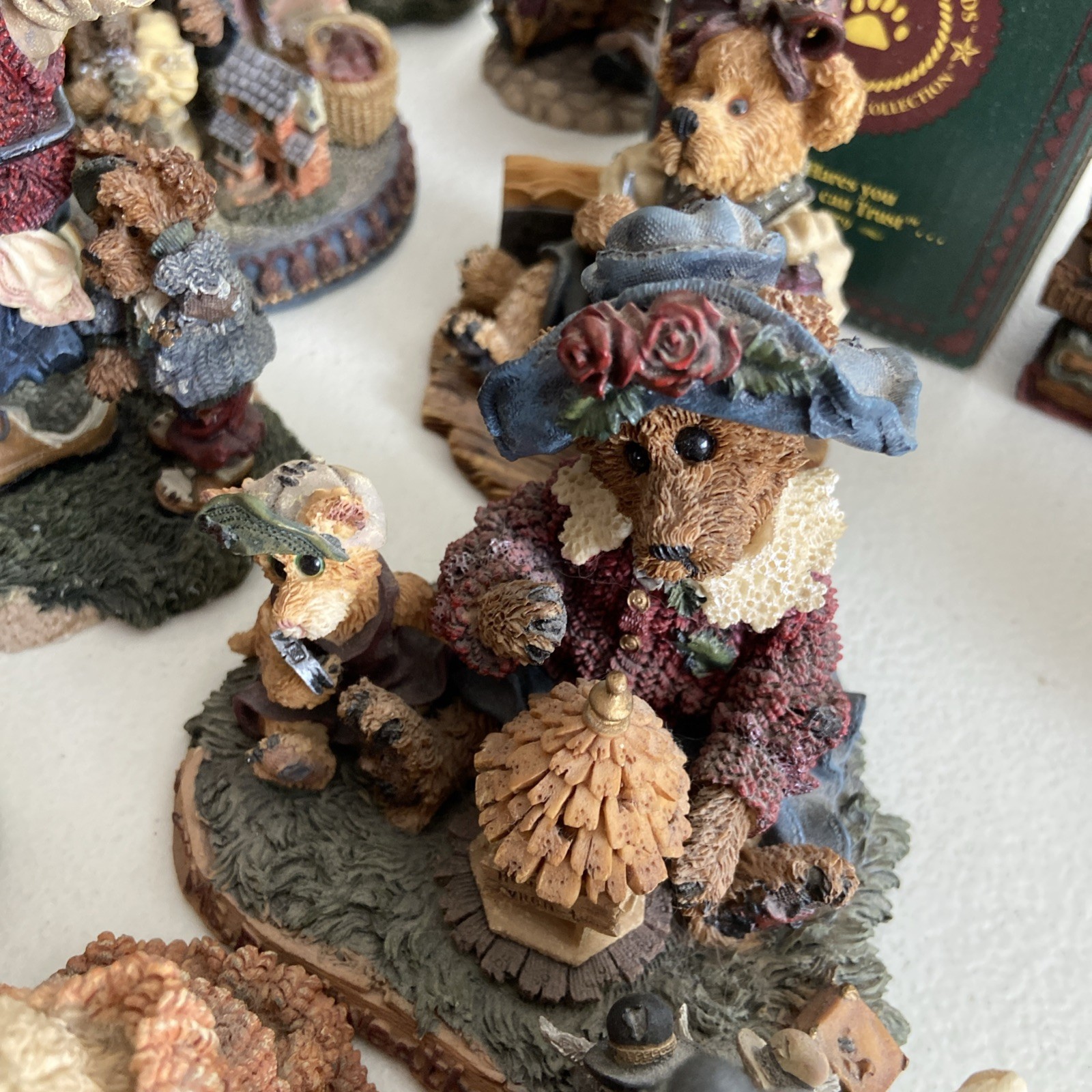 Boyds Bear Lot of more then 29 Mixed Resin Figurines BUNDLE Collection