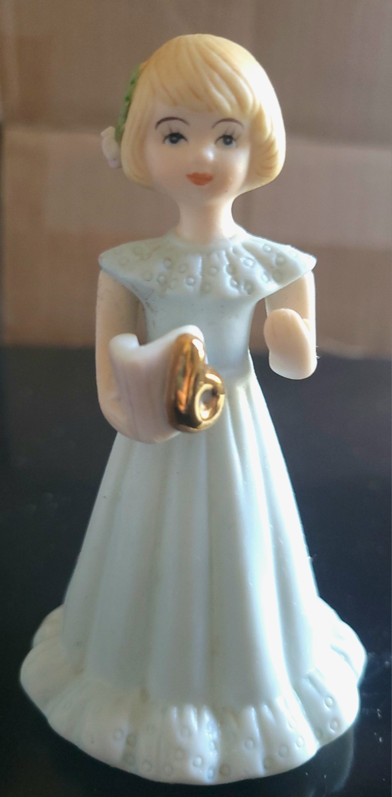 Vintage Enesco Growing Up Birthday Girls 1981 Age 6