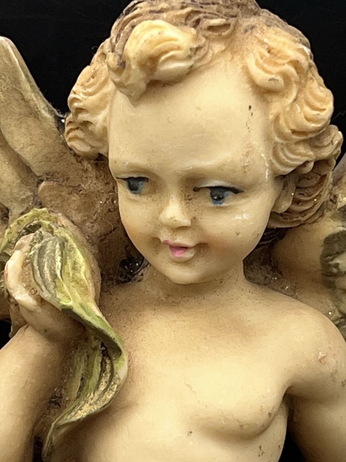 vintage angel figurines (2) Wall Hanging Italy