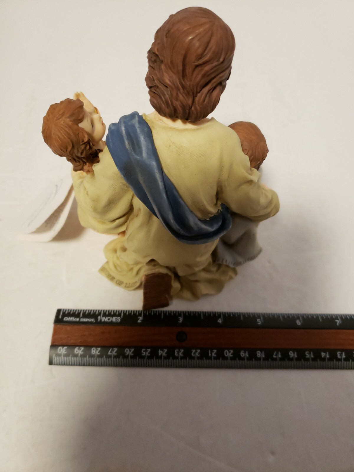 Vintage 1999 House of Lloyd Resin Figurine Jesus and Children Christian w/Tag