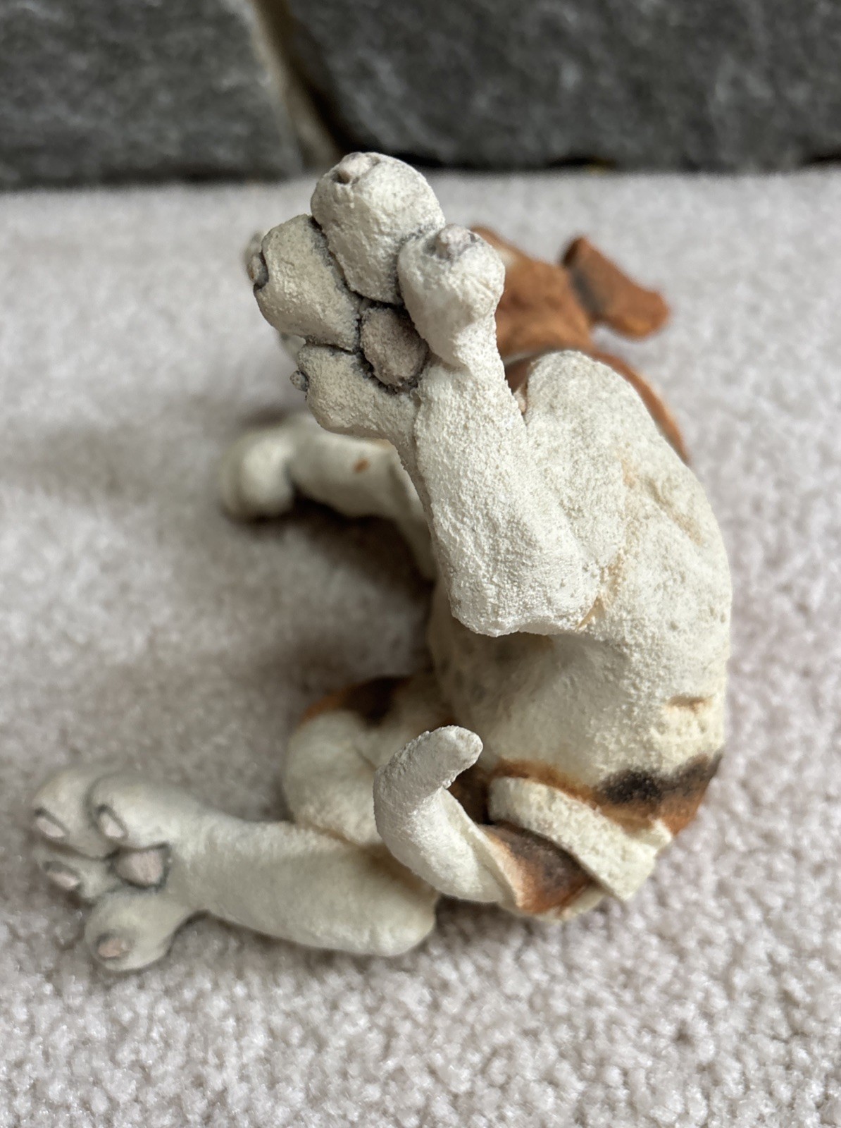 A Breed Apart Cute JACK RUSSELL LYING FIGURINE #70037 Country Artists 2003