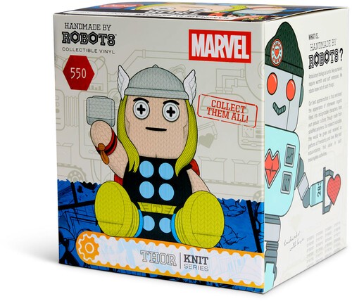 Handmade by Robots – Marvel – Thor #550 [New Toy] Vinyl Figure, Collectible