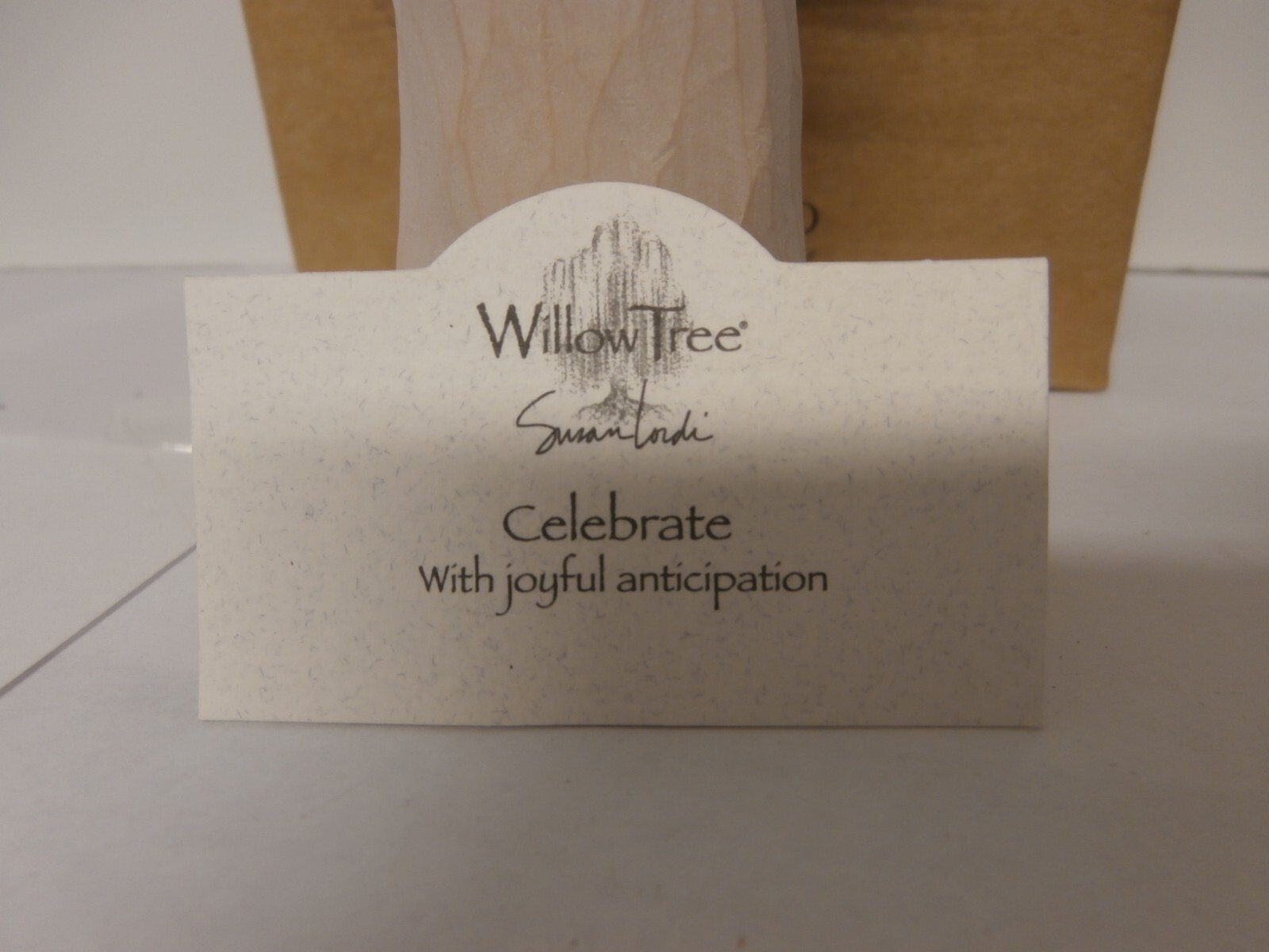 DEMDACO WILLOW TREE “CELEBRATE” ORNAMENT SUSAN LORDI 2005-2010 with Box