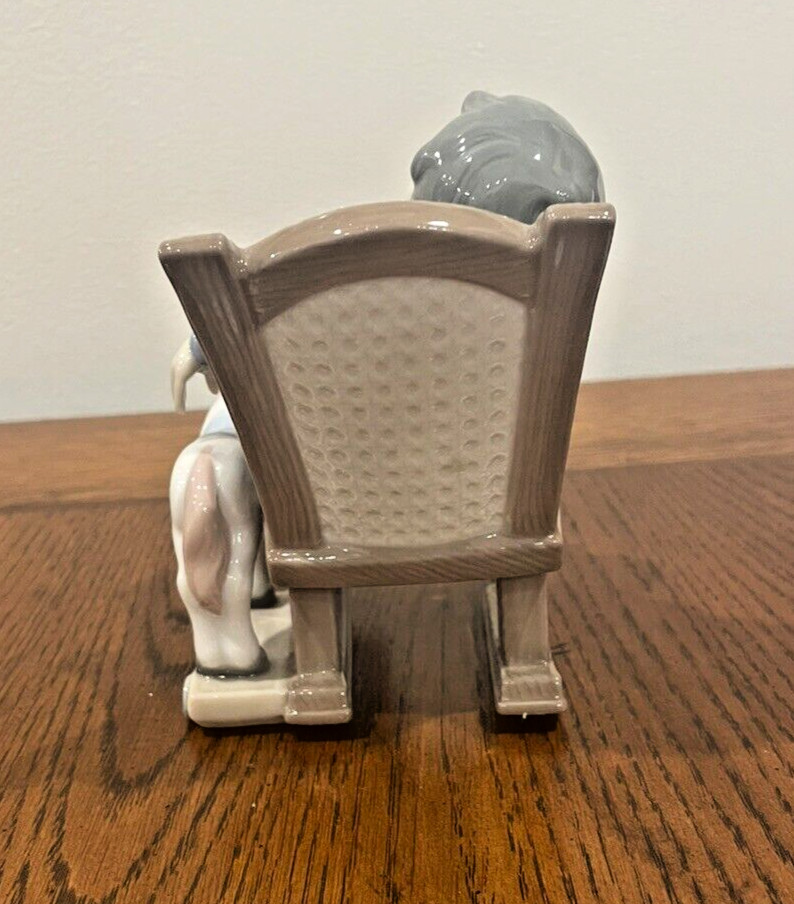 Lladro Porcelain Figurine #5846 All Tuckered Out Boy Sleeping Original VTG Box