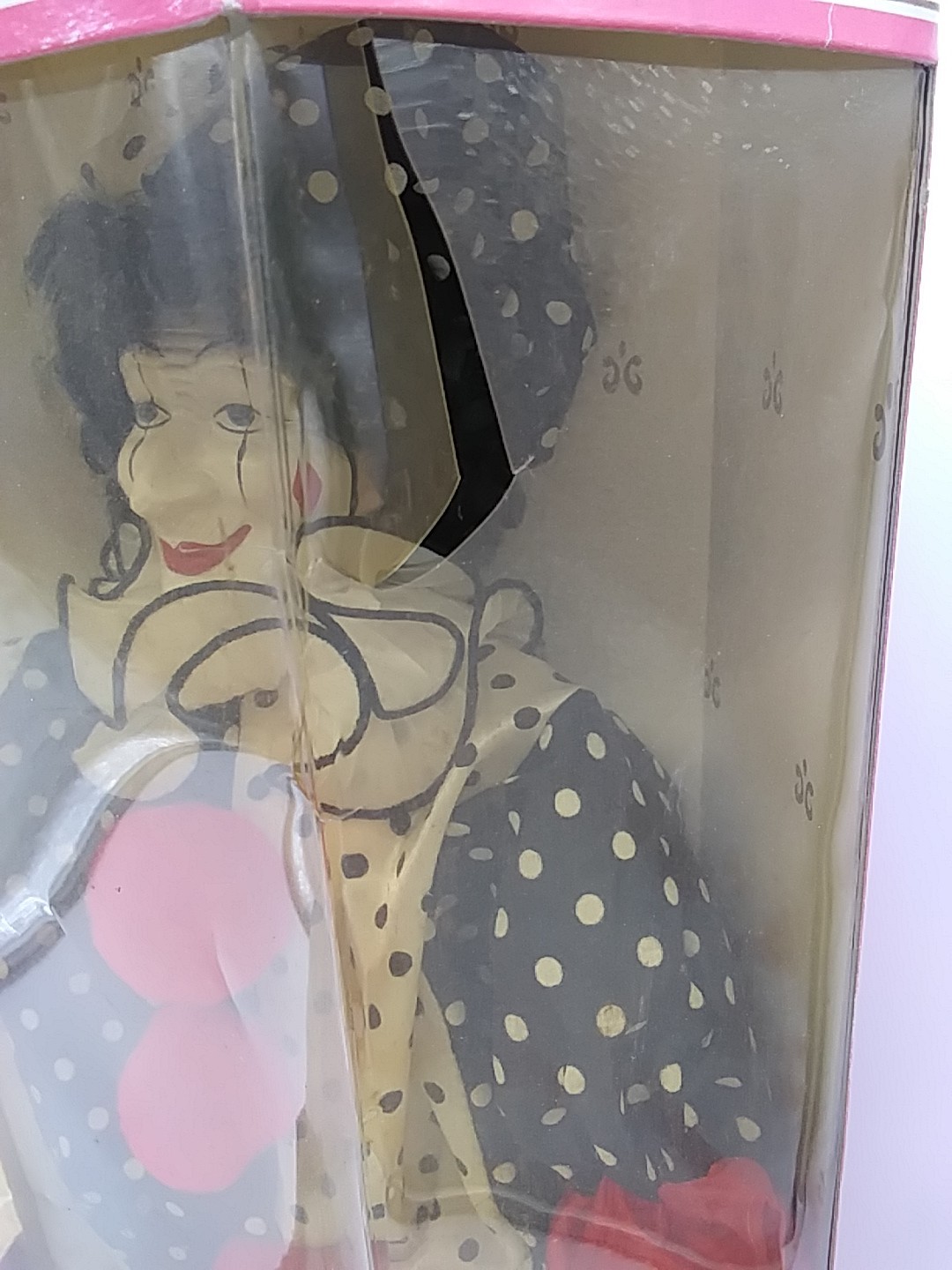 Vintage 1992 Anco Circus Parade Porcelain Clown “FREDRICO” NEW In Damaged Box