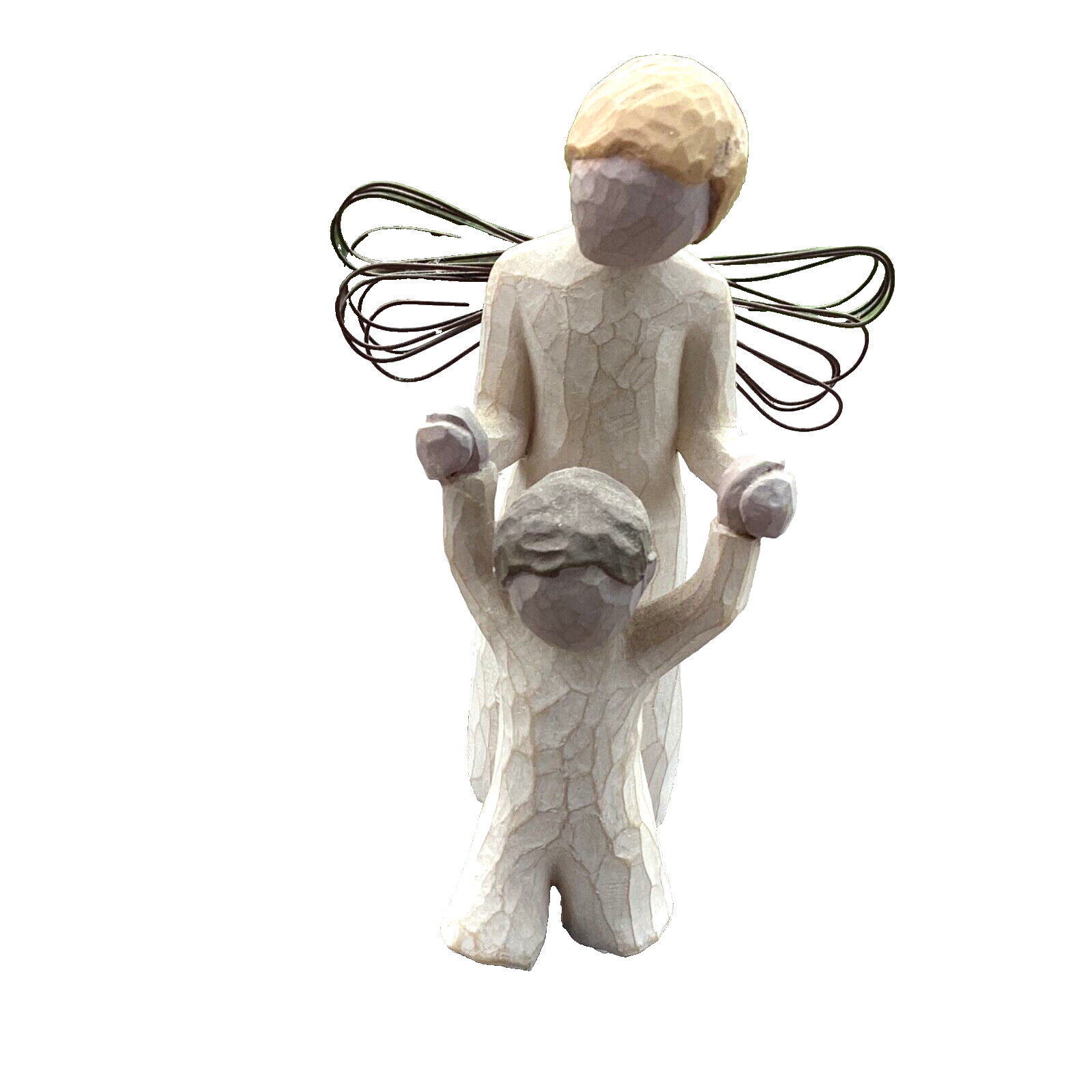 Willow Tree Guardian Angel Figurine Susan Lordi Demdaco 2000 w/ Box & Card 26034