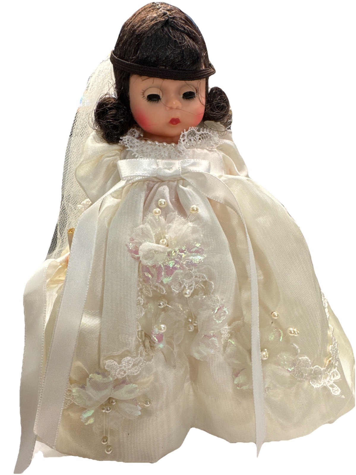 Madame Alexander Doll Scarlett Wedding Dress 1994 Limited Edition 8″ Doll