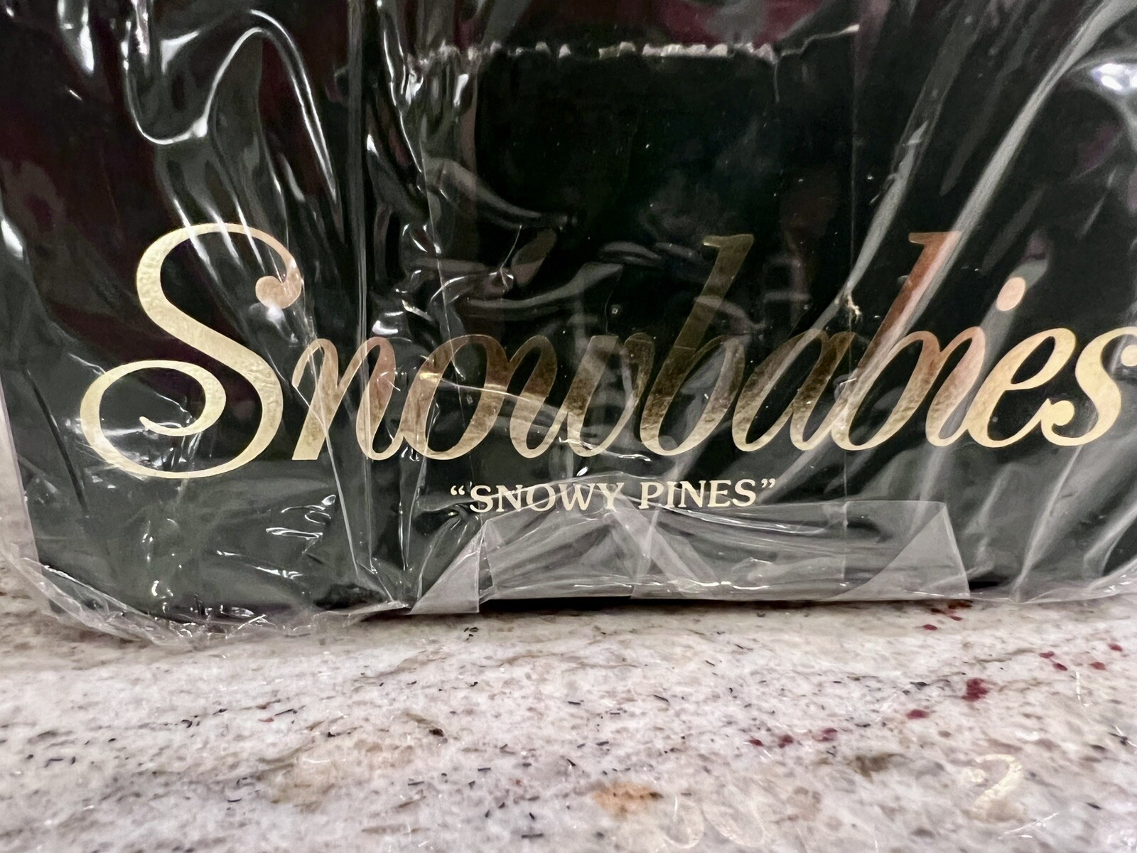 1999 Snowbabies Dept 56 “Snowy Pines” 3 Set #69046 NIB