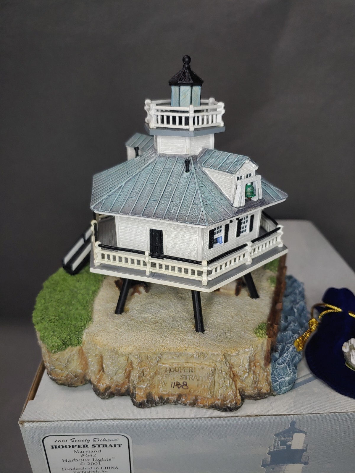 Harbour Lights #642 Hooper Strait Maryland Nautical w/ Gift/BOX /COA SEE NOTES