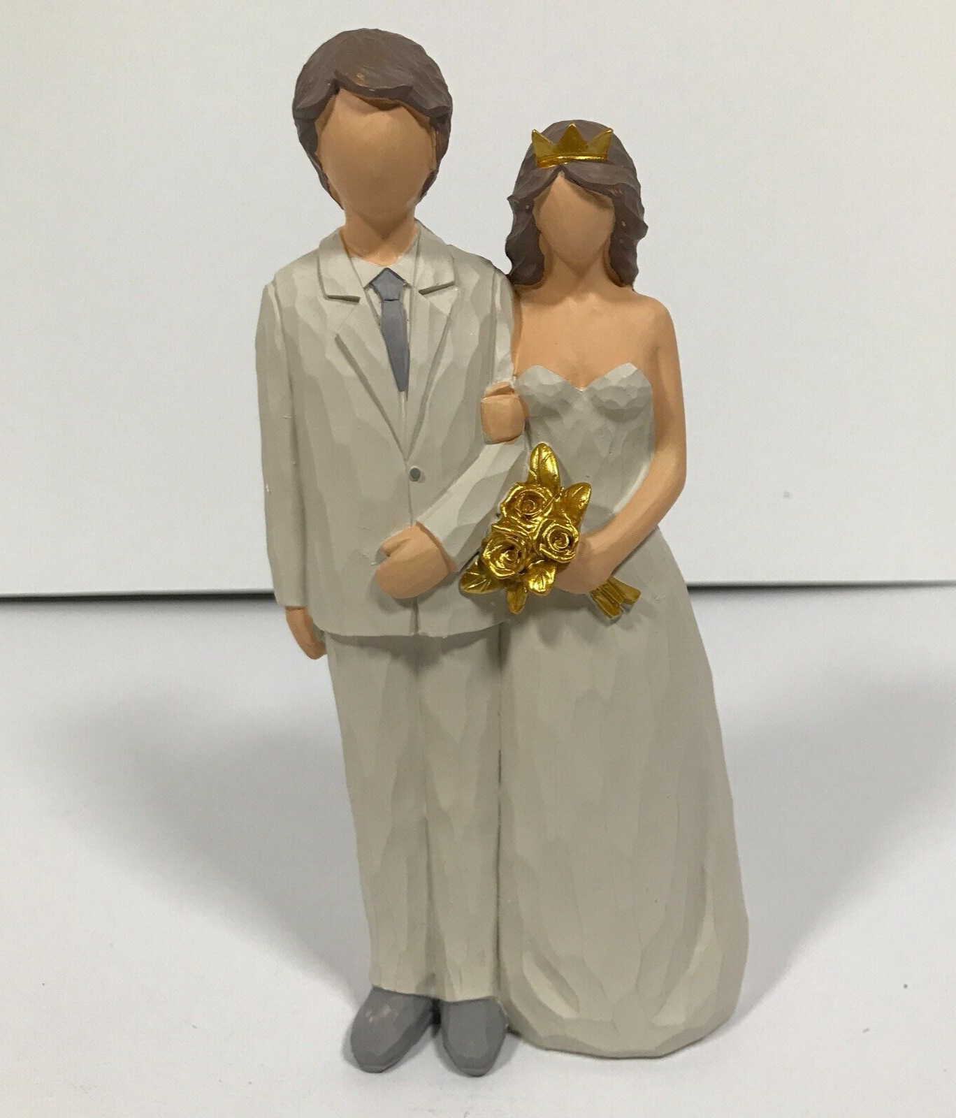 Otartu 8 in Handcraft Lover Wedding Cream Colored Figurine