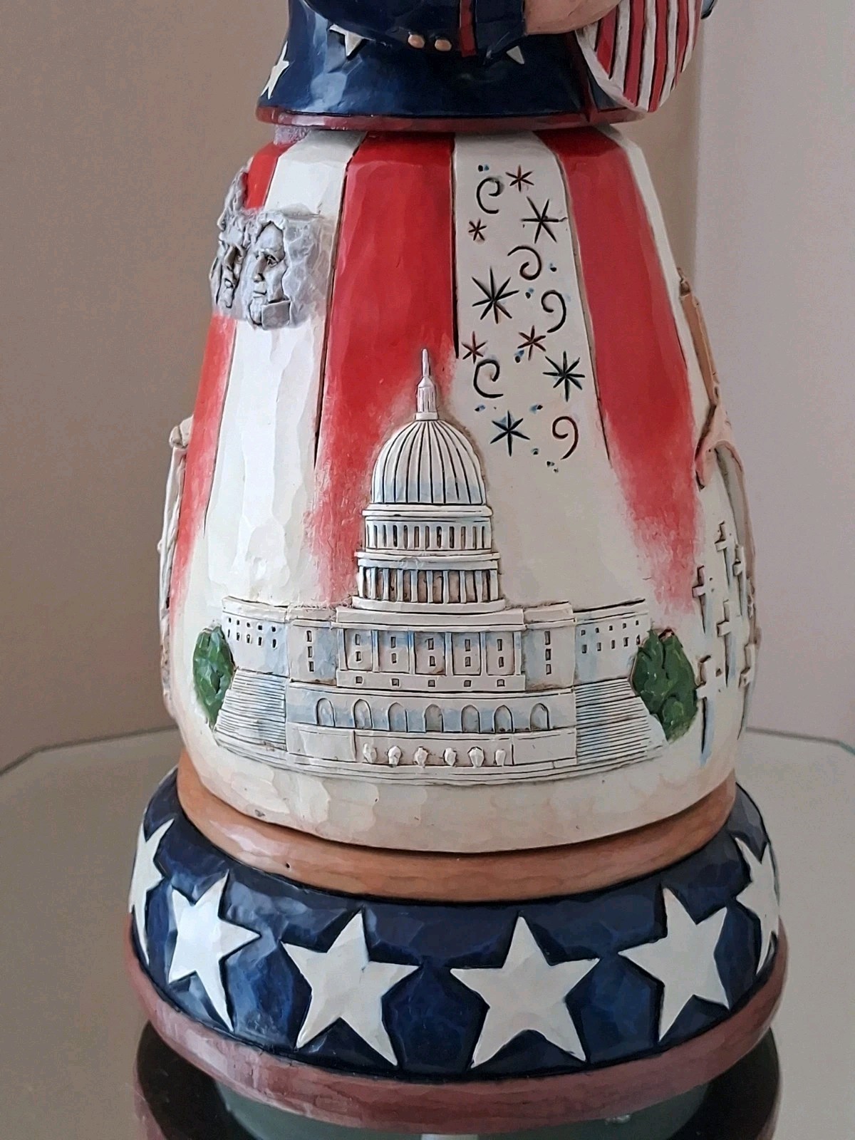 Jim Shore Uncle Sam “Freedom Forever” Figurine & Music Box