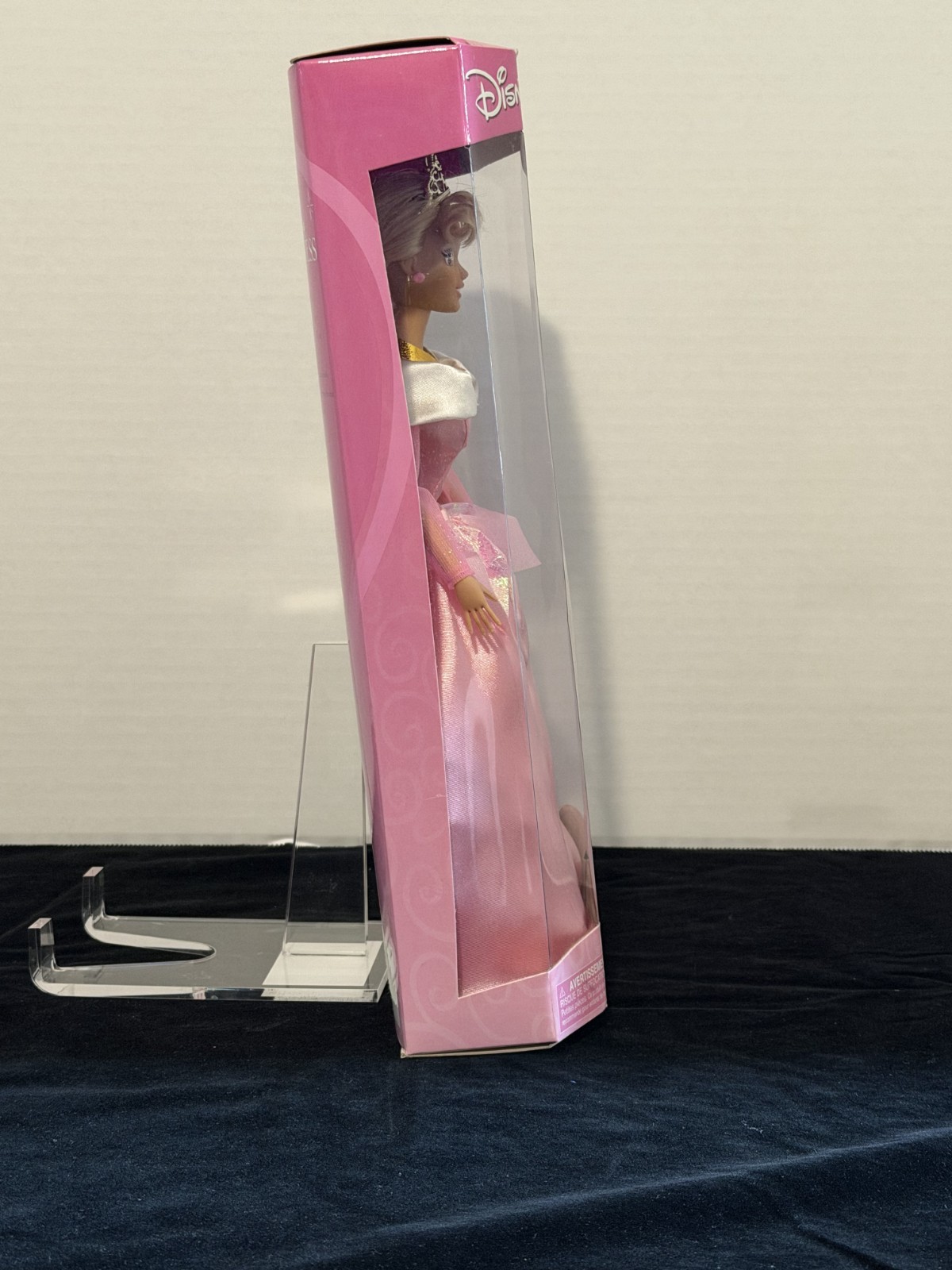 Disney Store Princess Aurora Sleeping Beauty Doll NIB Pink Box Crown