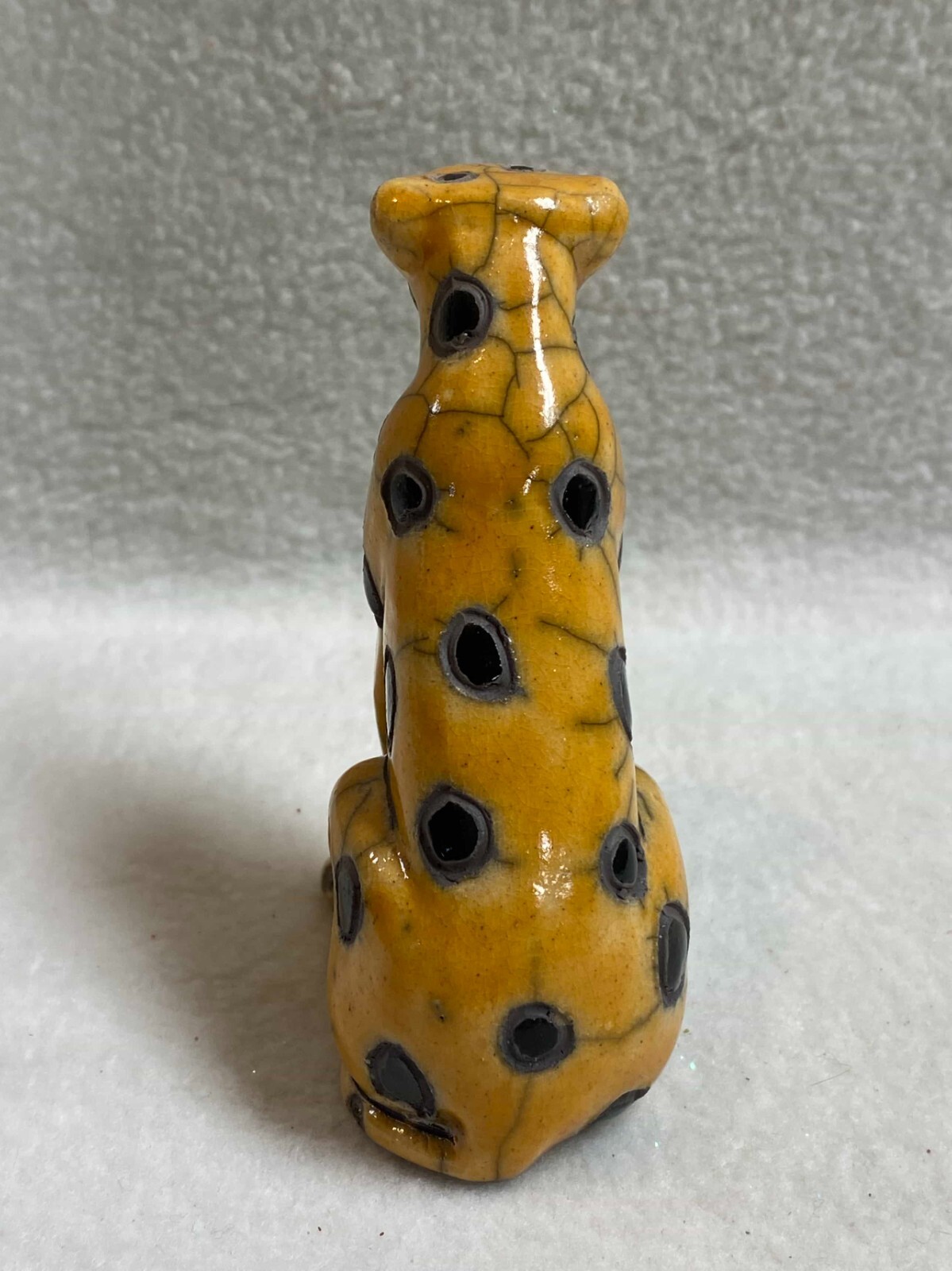 South Aftrican Handmade Cheetah Figurine