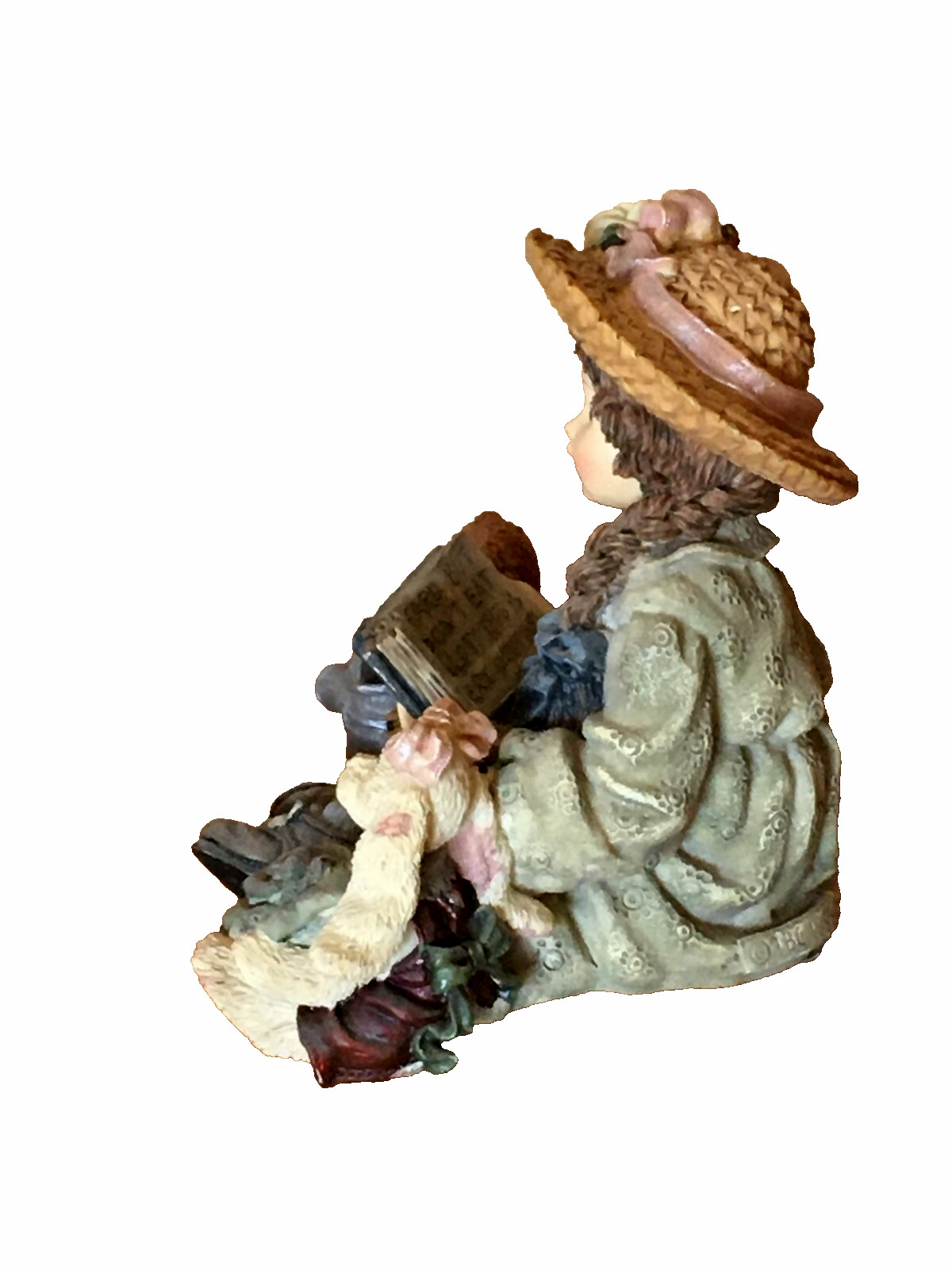 Boyds YESTERDAY’S CHILD Figurine #2539 Julia with Emmy Lou & Daphne 1997
