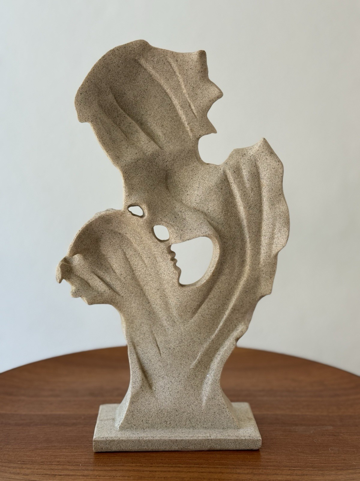 mother and child kissing sculpture | baby nursery