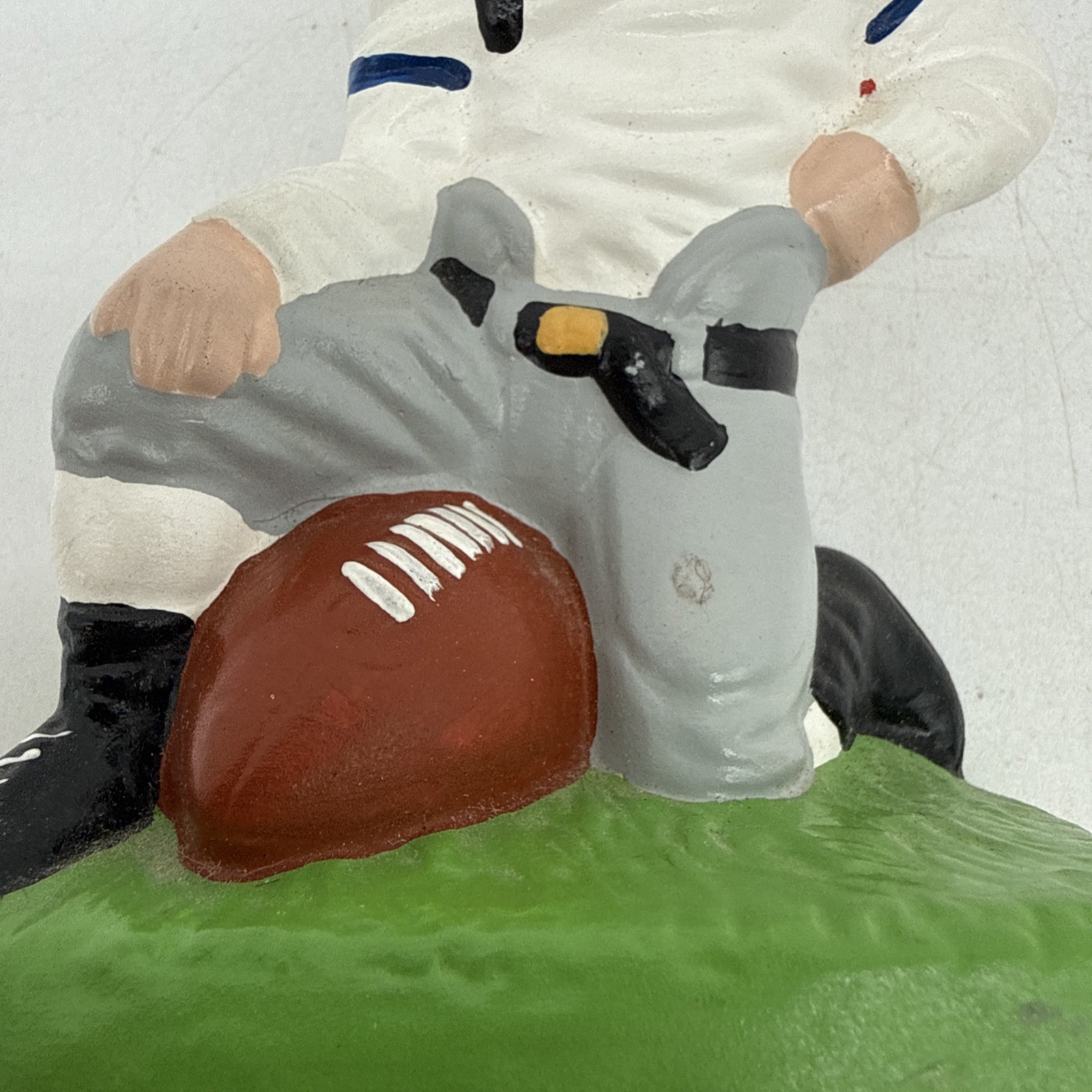 Vintage Ceramic Dallas Cowboy Figure Take A Knee