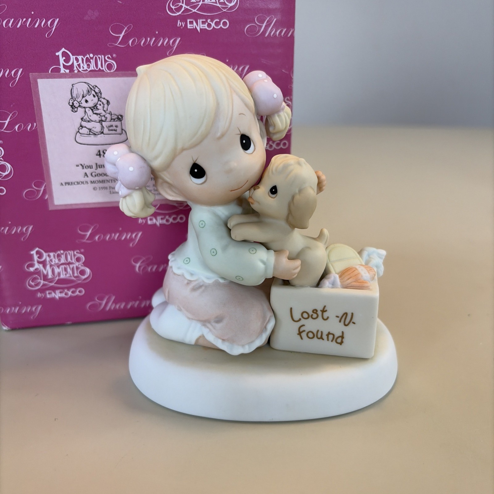Precious Moments You Just Can’t Replace A Good Friendship Vintage 1998 Figurine