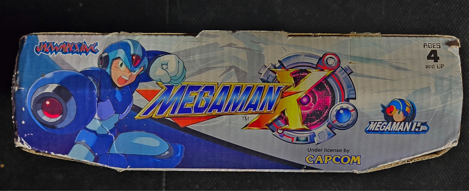 2004 Jazwares Capcom Mega Man X 10 Inch Mega Man X Action Figure