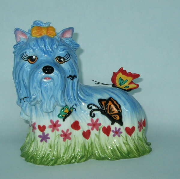 Sunshine the cute Yorkie couldn’t be sweeter. + 2 free Yorkie pins!! ($25 value)