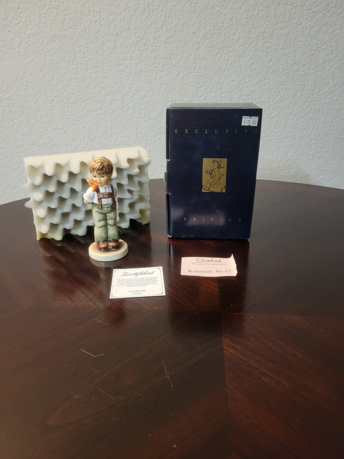 Exclusive Edition M.I. Hummel Club 1993 “I Didn’t Do It” Hum 626 In Box 5 1/2″