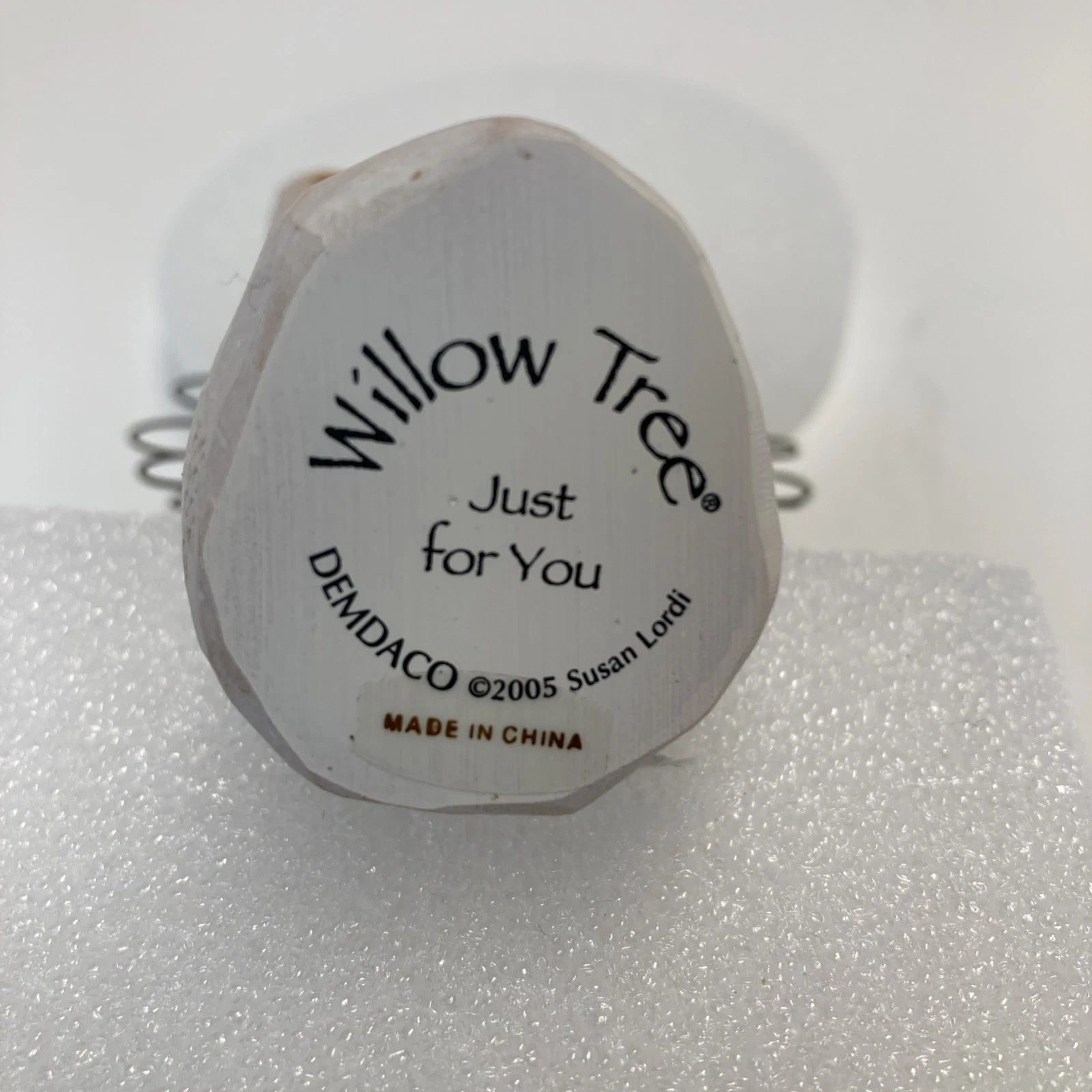 Willow Tree ‘Just for You’ Demdaco Angel 5 1/2″ Thank You Susan Lordi 2005