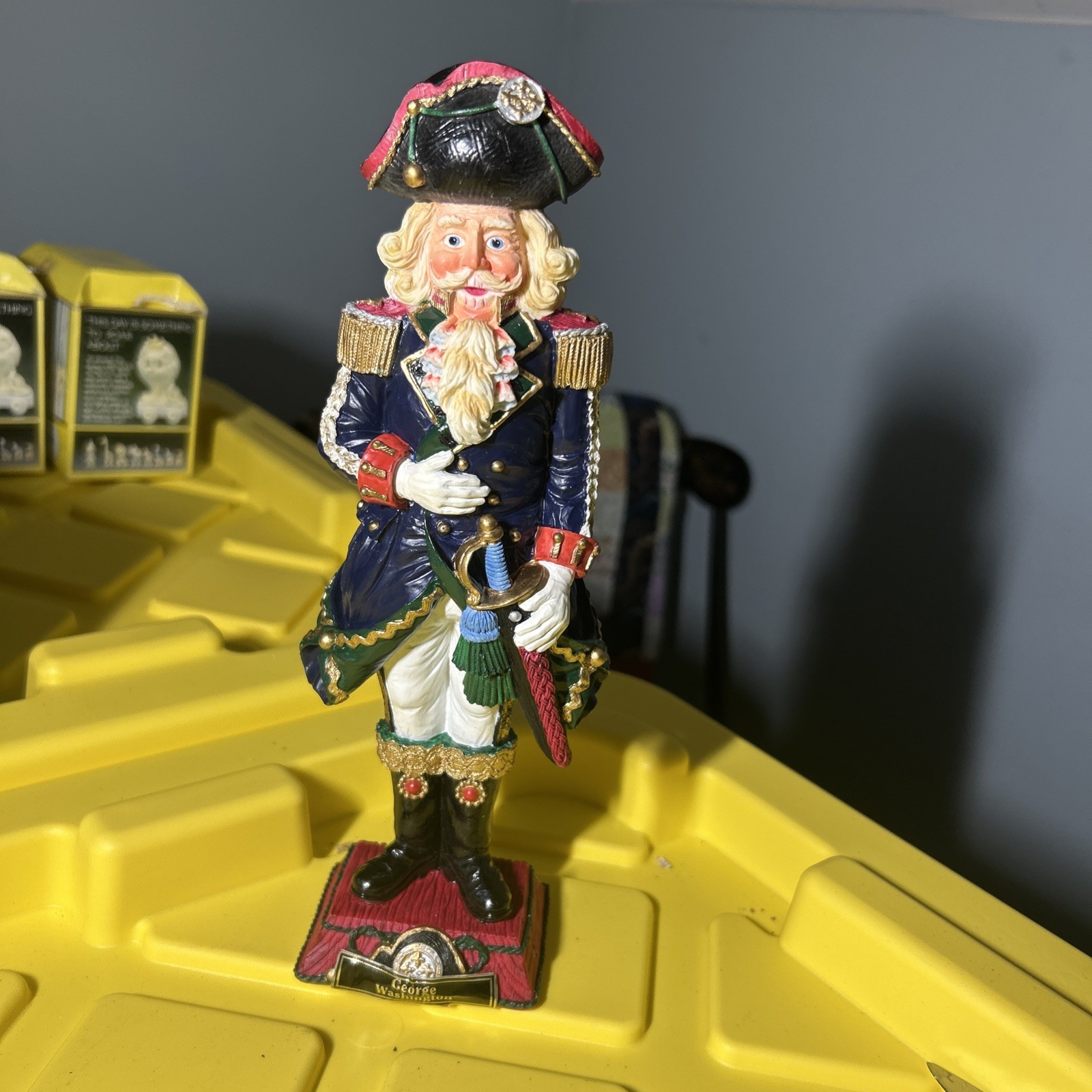 Galleria Lucchese George Washington Statue by Roman Inc Figurine vtg