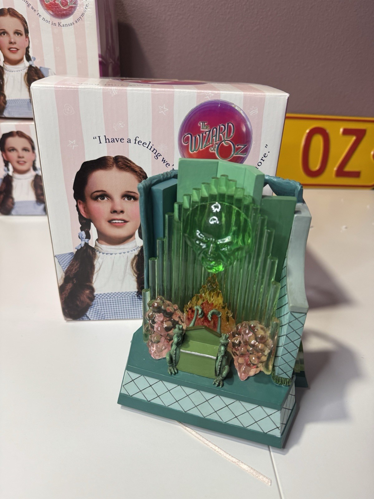 San Francisco Music Box Wizard of Oz The Great and Powerful Oz Figurine NIB
