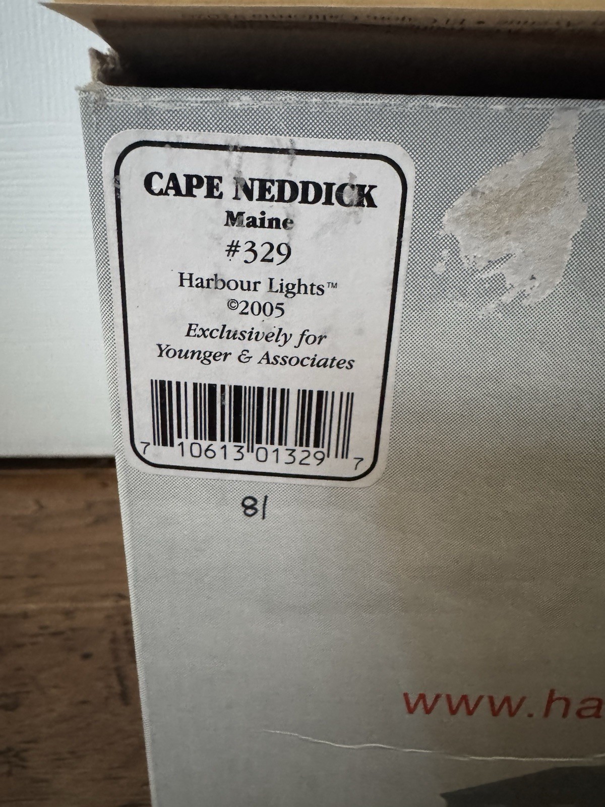 Brand New Harbour Lights CAPE NEDDICK (NUBBLE),ME WINTER HL329 Low/5500 RARE