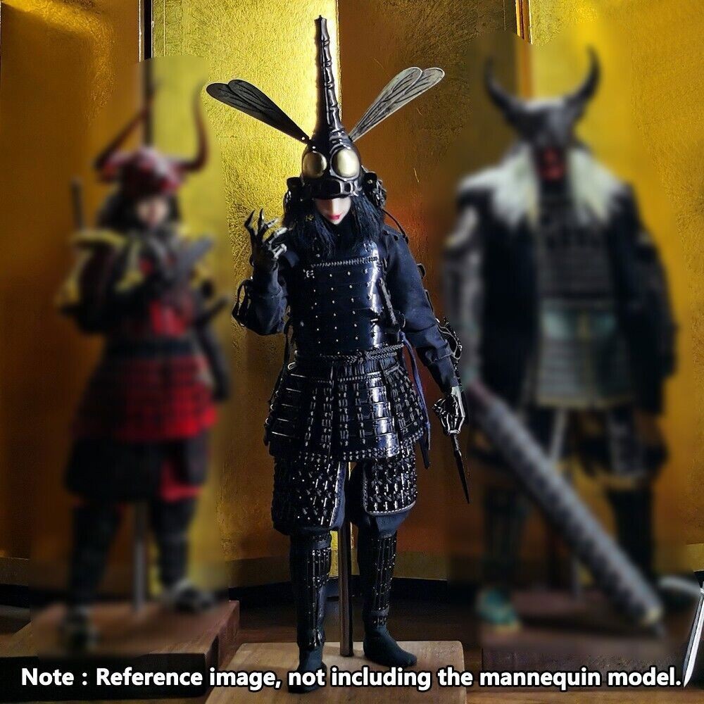Helio Studio Japan Warrior Helmet Fit 1/6 Female Action Figure Statue Ornament