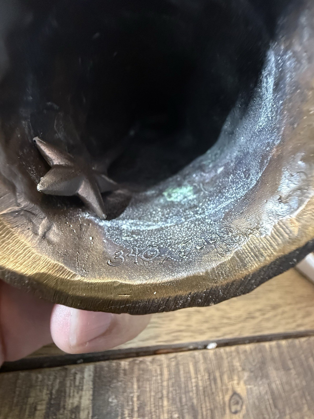 Heavy Bronze Angel Bell Limited Edition 1984