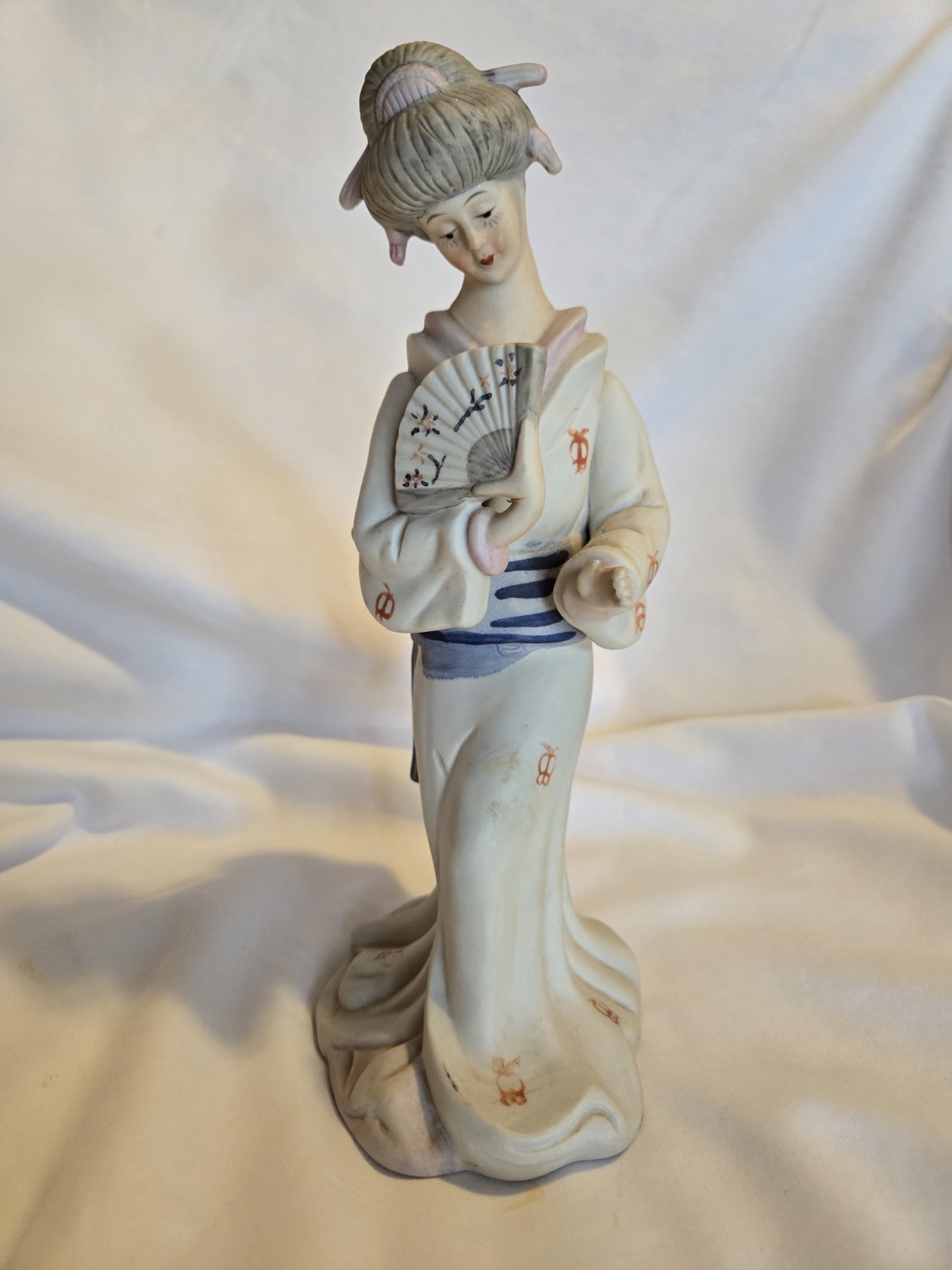 Vintage Lenwile Ardalt Art Ware Japanese Lady Geisha Figurine Statue Home Decor