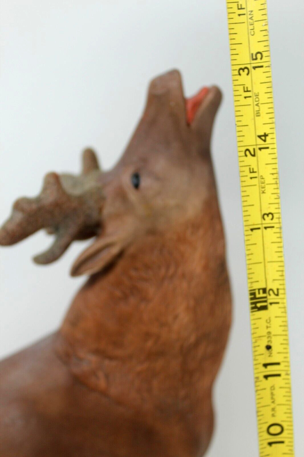 Vintage Porcelain 15 in Tall Elk Figurine RARE