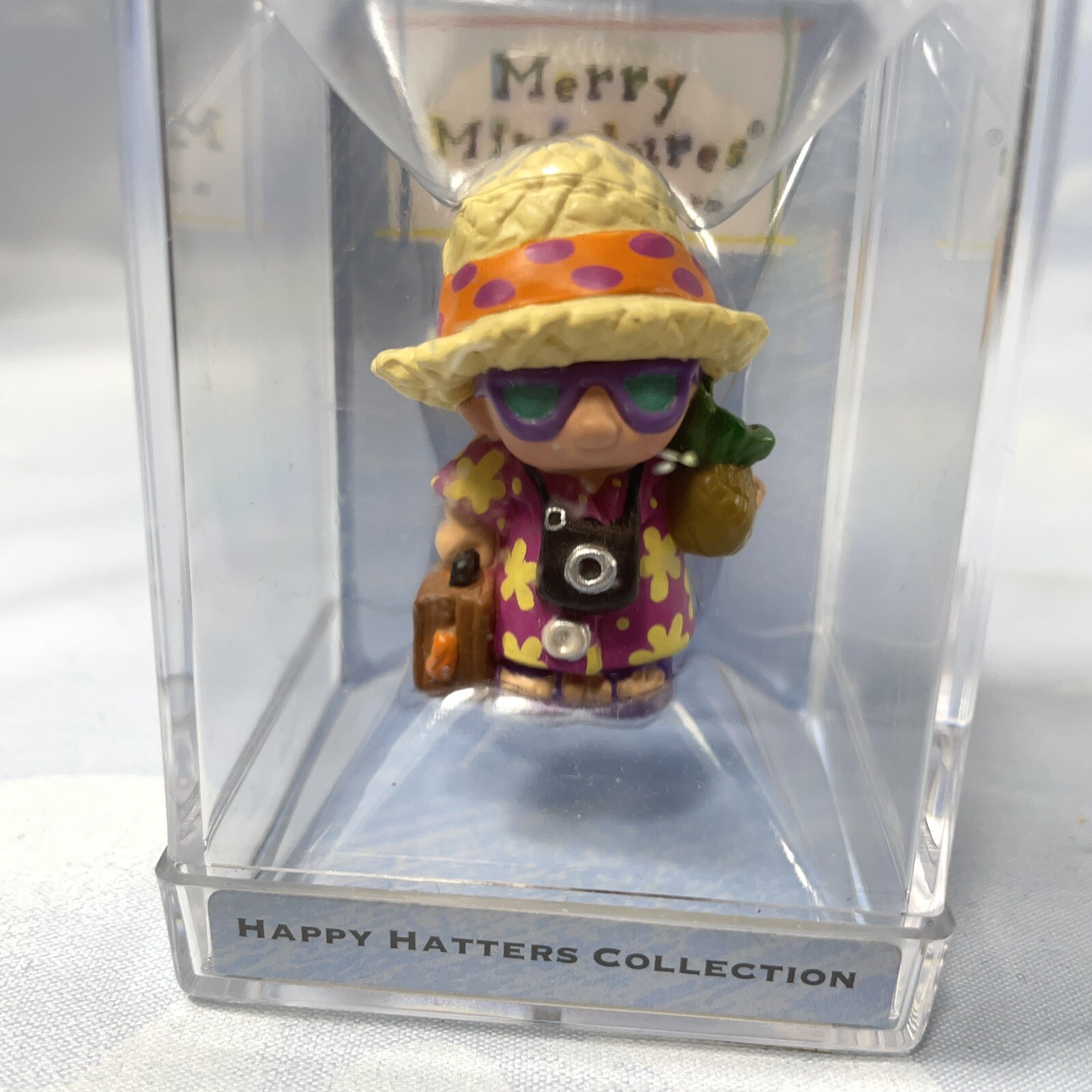 Hallmark Merry Minatures Happy Hatters Panama Pete #8 Collectable Miniature 2000
