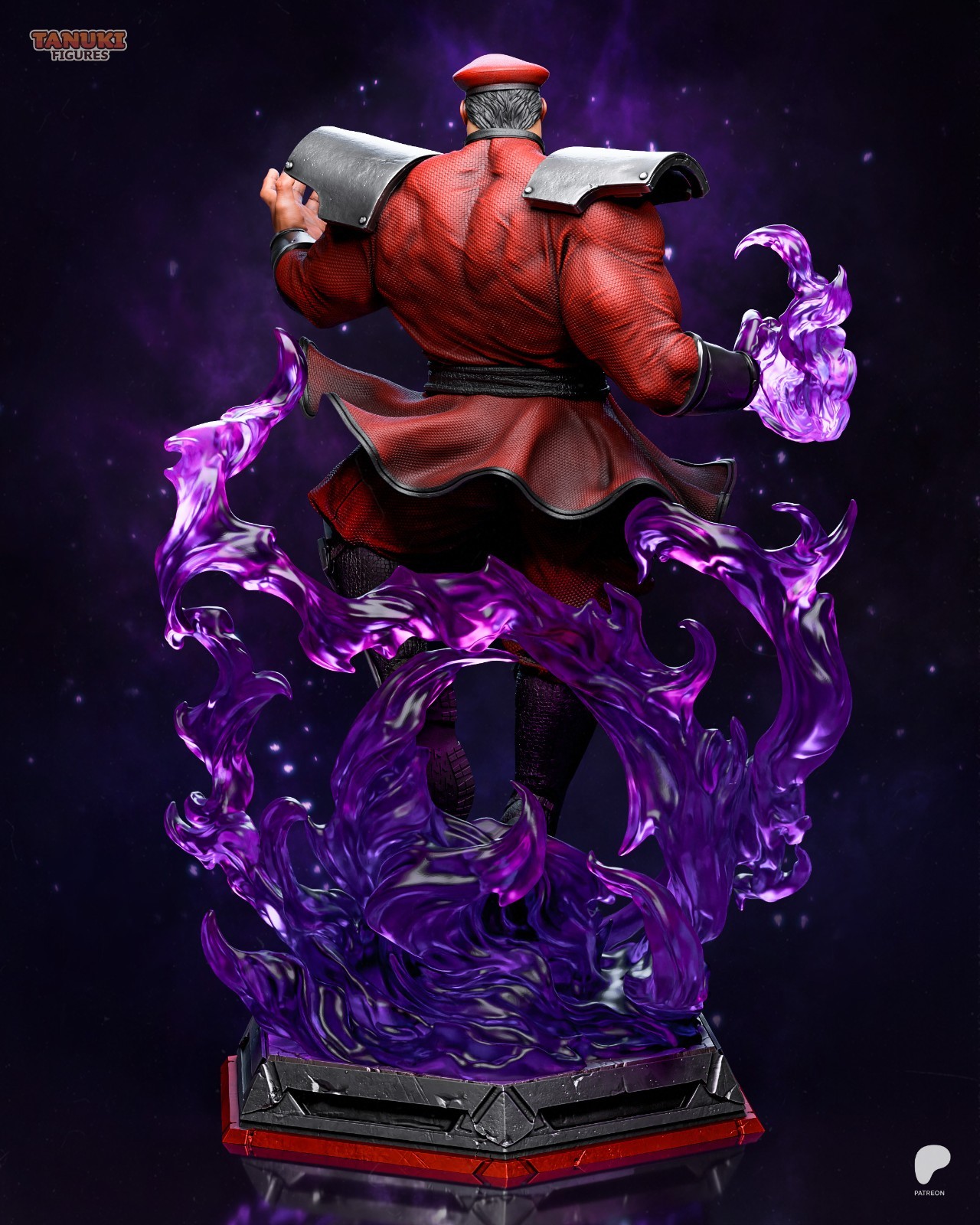 M. Bison – Street Fighter 1/6 Figure Statue Unpainted 3d Print Unassembled