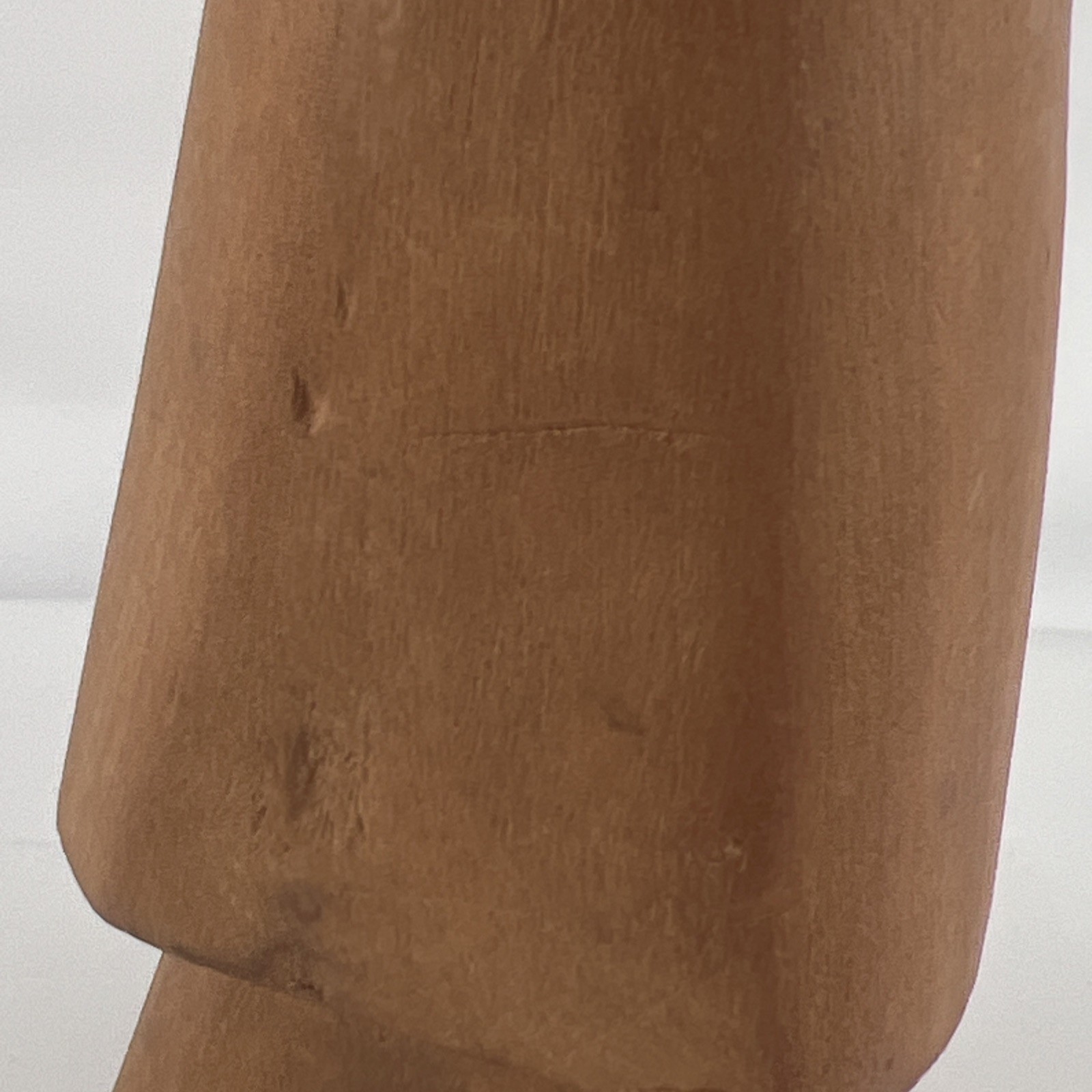 Carranca Statue 11 inches Brazilian Folk Art Carved Wood Protector Figure