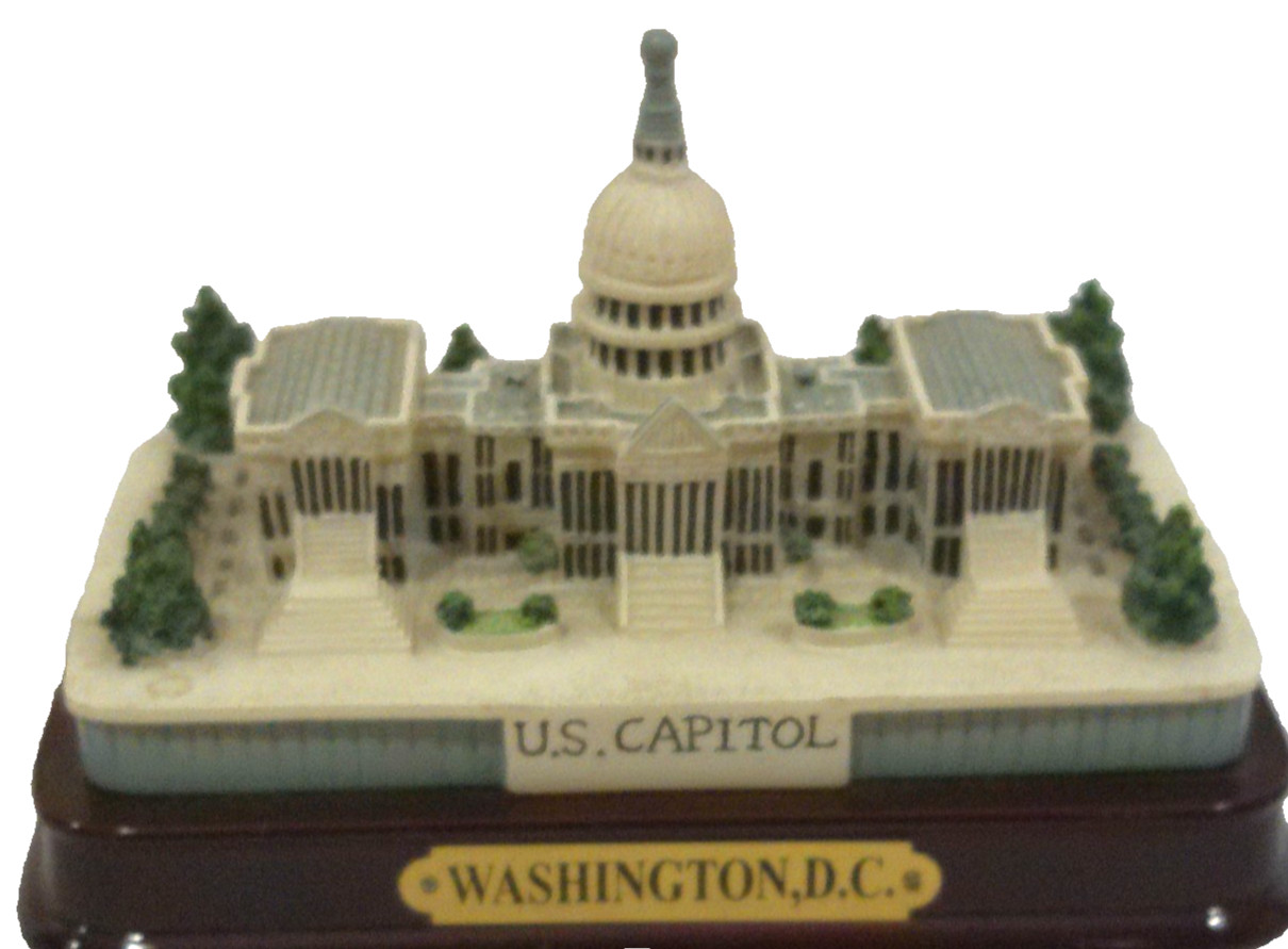 U.S. Capitol Building- Washington D.C. Figurine 4″ H x 6″ L x 4″ W