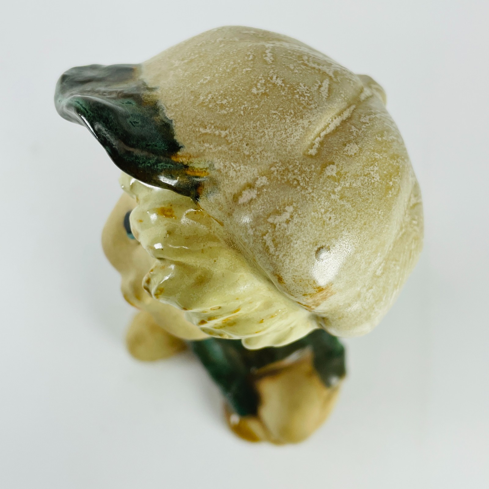 Vintage Lefton Boy with Baseball Cap Hat Porcelain Figurine 7 inch #7987