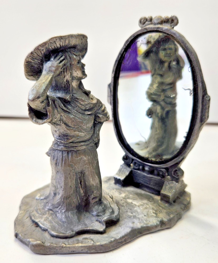 1980 VTG MICHAEL RICKER PEWTER “NANCY” #81/1000 WITH PAPERS