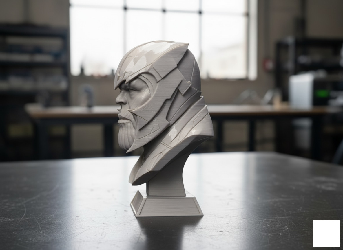 Thanos Marvel Bust Figure Large 10″ inch – 3D Printed