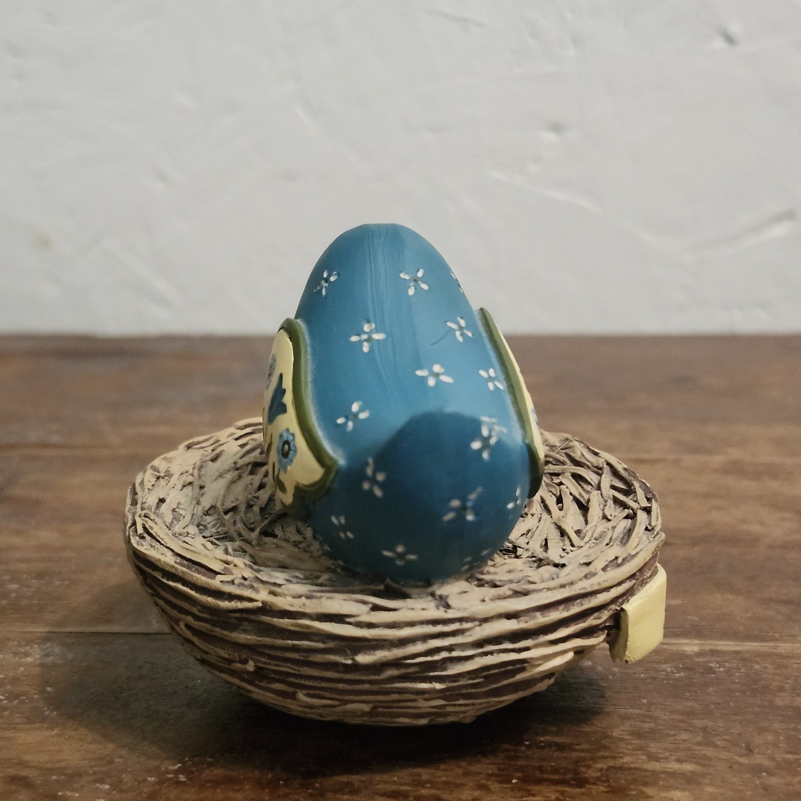 Blossom Bucket Deb Strain 2009 Blue Birds Nest Mom Baby You Are Loved Figure