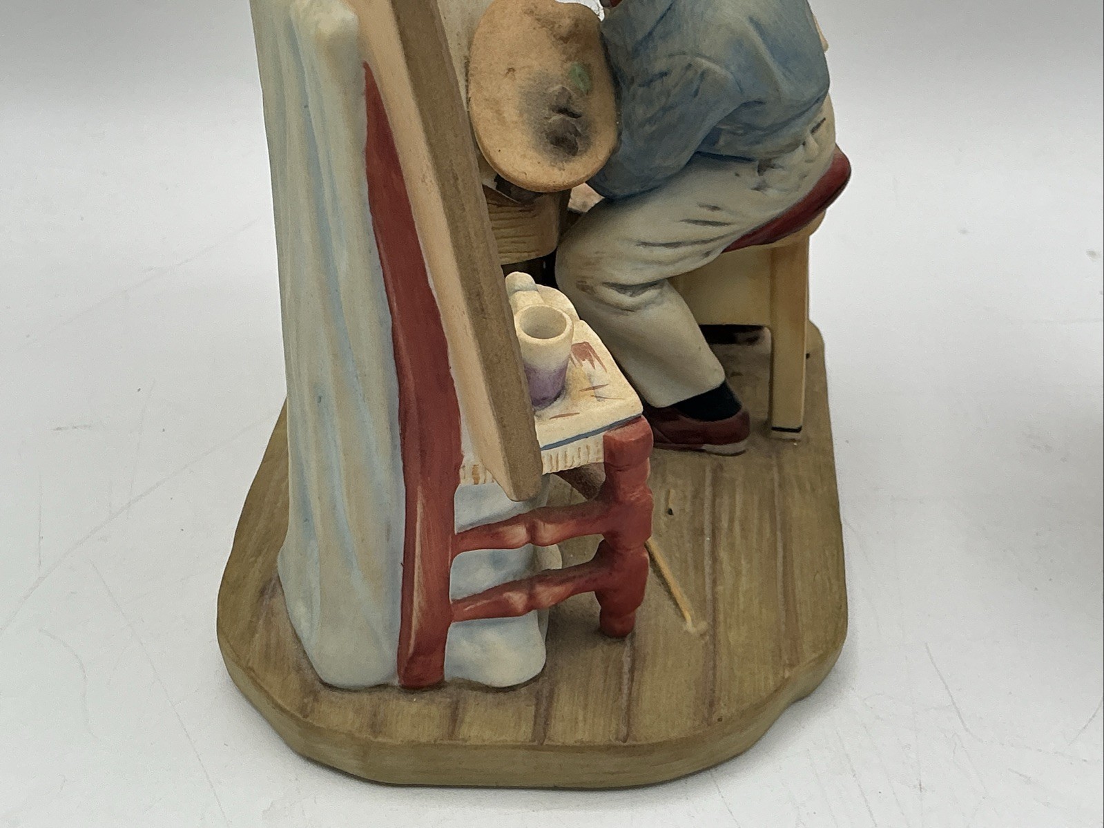 Norman Rockwell “Triple Self Portrait” Gorham Figurine Set (1978 & 1982)