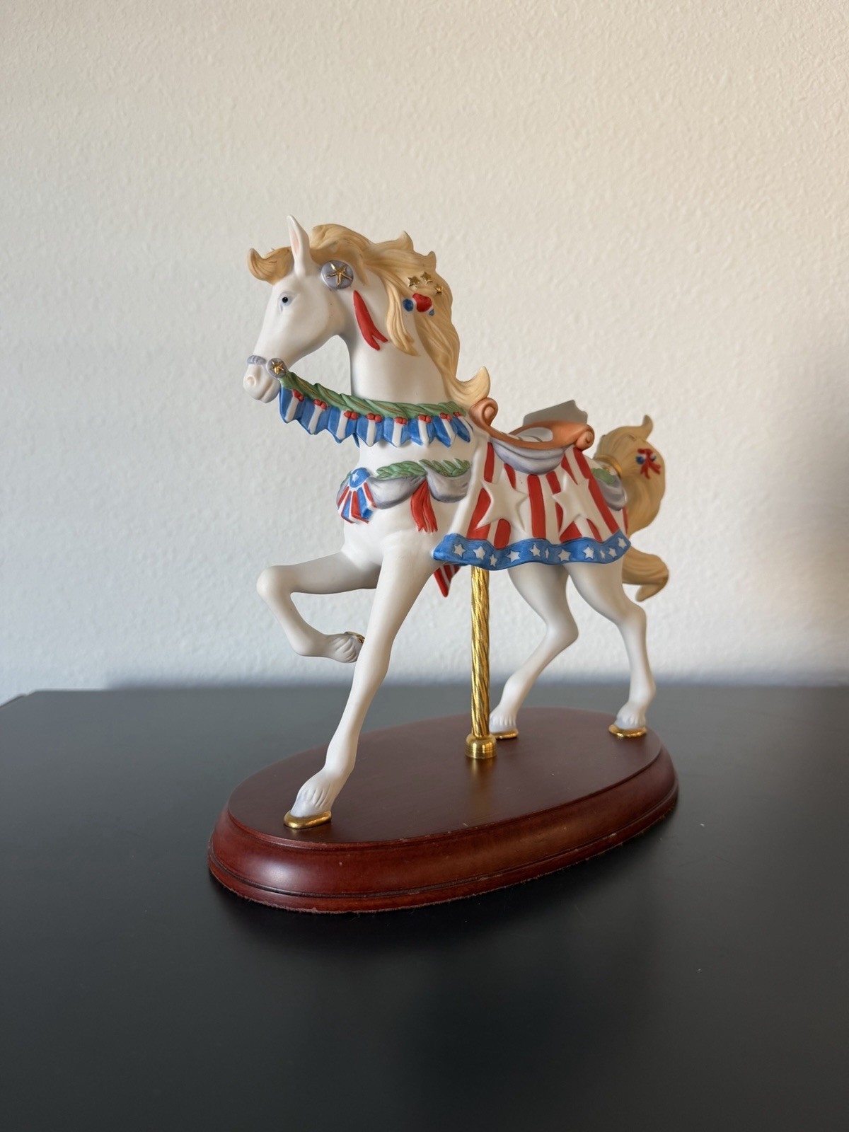 2002 Lenox Carousel Animals American Glory Horse Collection Limited – NO BOX
